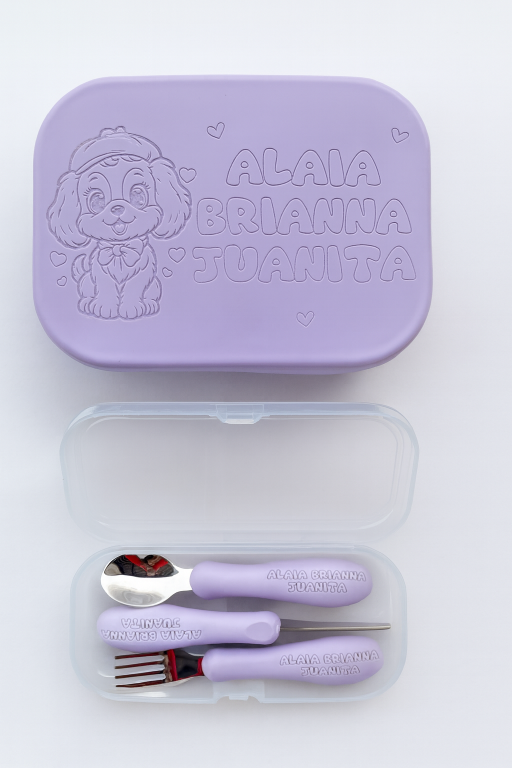 Super Pack: Taper bento box y cubiertos de acero con estuche