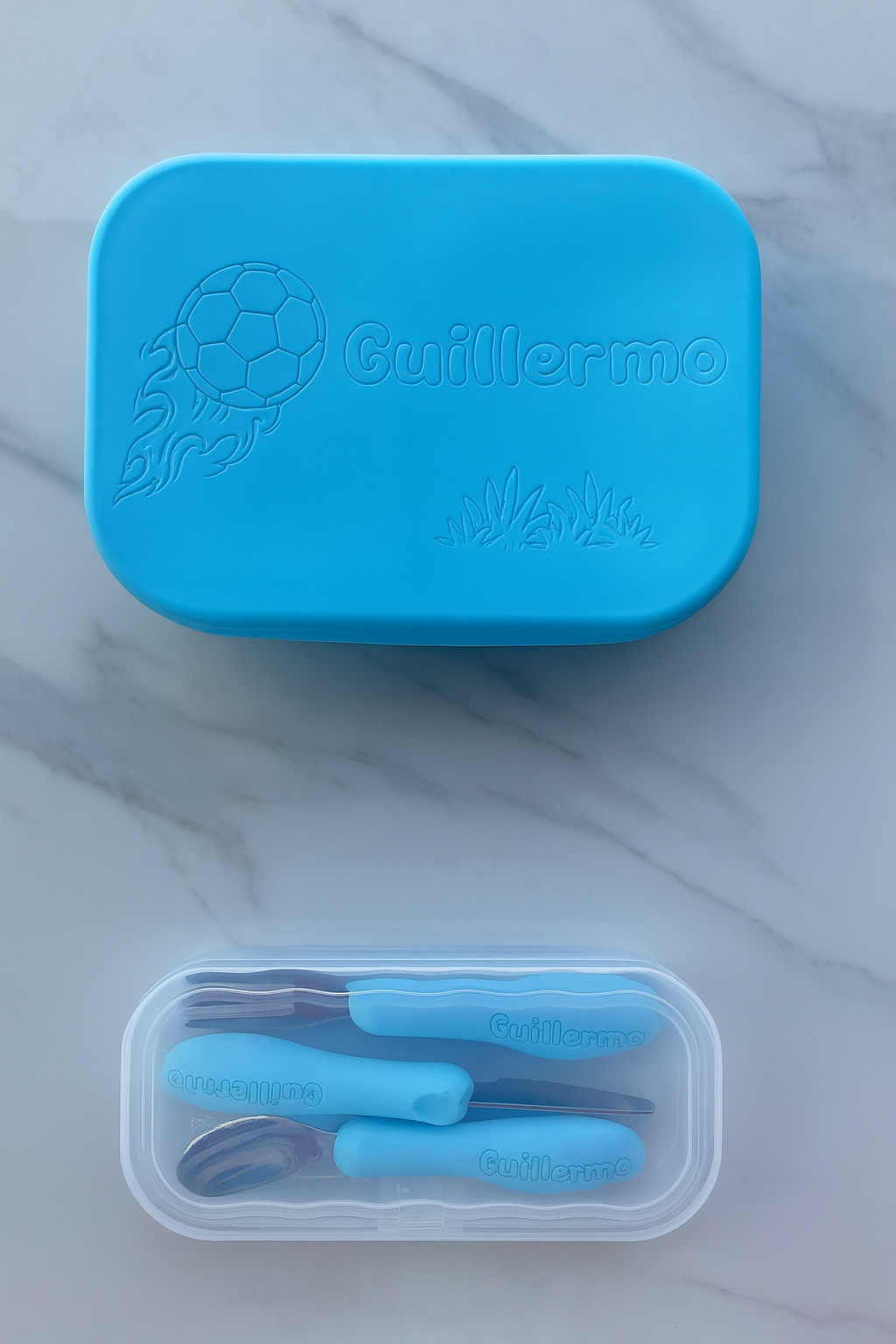 Super Pack: Taper bento box y cubiertos de acero con estuche