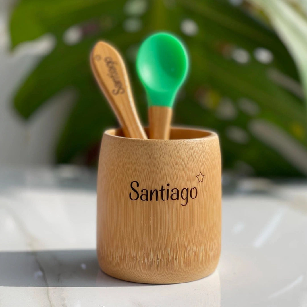 Vaso de Bambú (Personalizado)