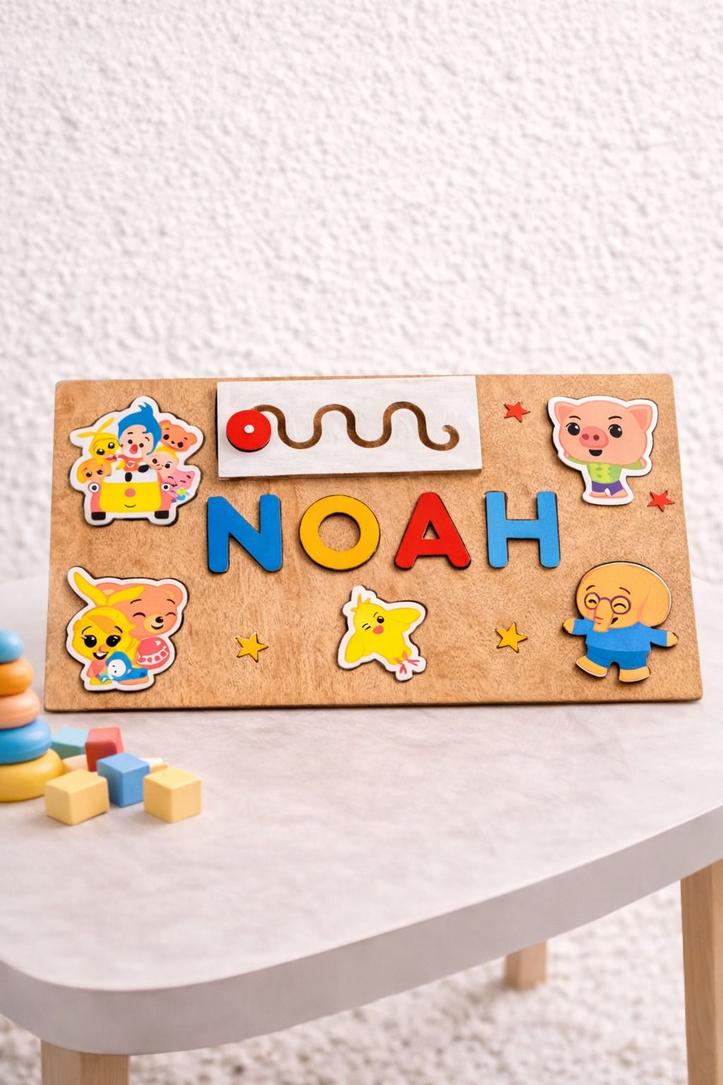 🧩 1 Tablero Montessori temático personalizado