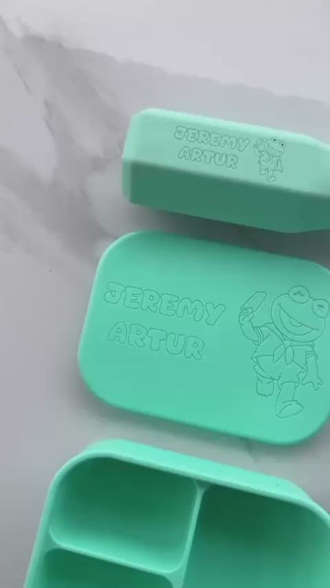 Pack Completo : Taper , tomatodo y set de cubiertos personalizado